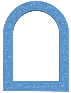 Picture frame or mirror T0005516 download free stl files 3d model for CNC wood carving