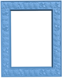 Picture frame or mirror T0005518 download free stl files 3d model for CNC wood carving