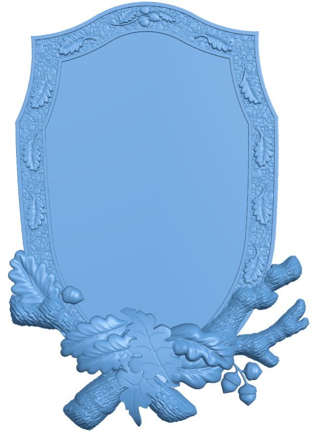 Picture frame or mirror T0005575 download free stl files 3d model for CNC wood carving
