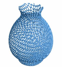 Sinterit vase B009716 file Obj or Stl free download 3D Model for CNC and 3d printer