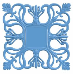 Square pattern T0005819 download free stl files 3d model for CNC wood carving