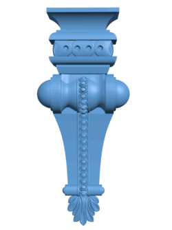 Top of the column T0005448 download free stl files 3d model for CNC wood carving