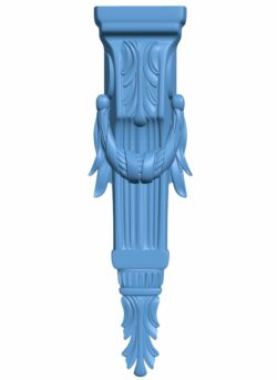 Top of the column T0005651 download free stl files 3d model for CNC wood carving