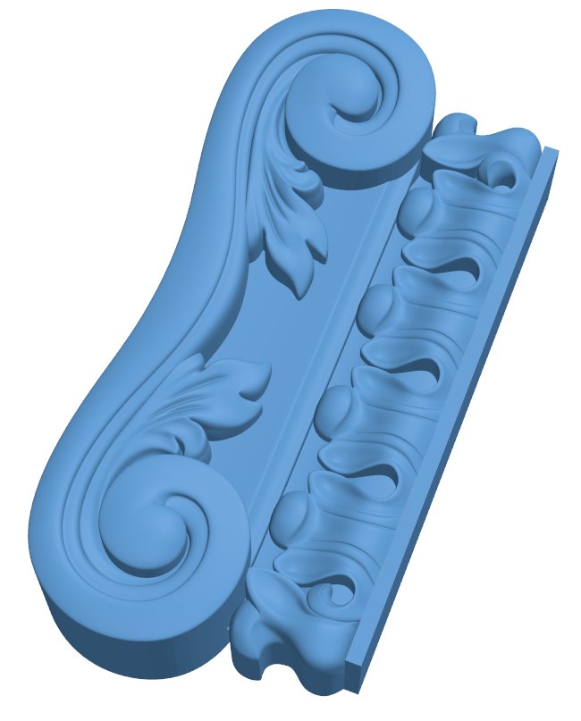 Top of the column T0005652 download free stl files 3d model for CNC wood carving