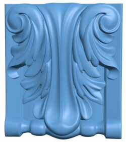 Top of the column T0005653 download free stl files 3d model for CNC wood carving