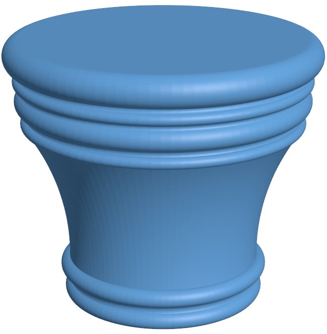 Top of the column T0005685 download free stl files 3d model for CNC wood carving