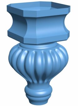 Top of the column T0005691 download free stl files 3d model for CNC wood carving