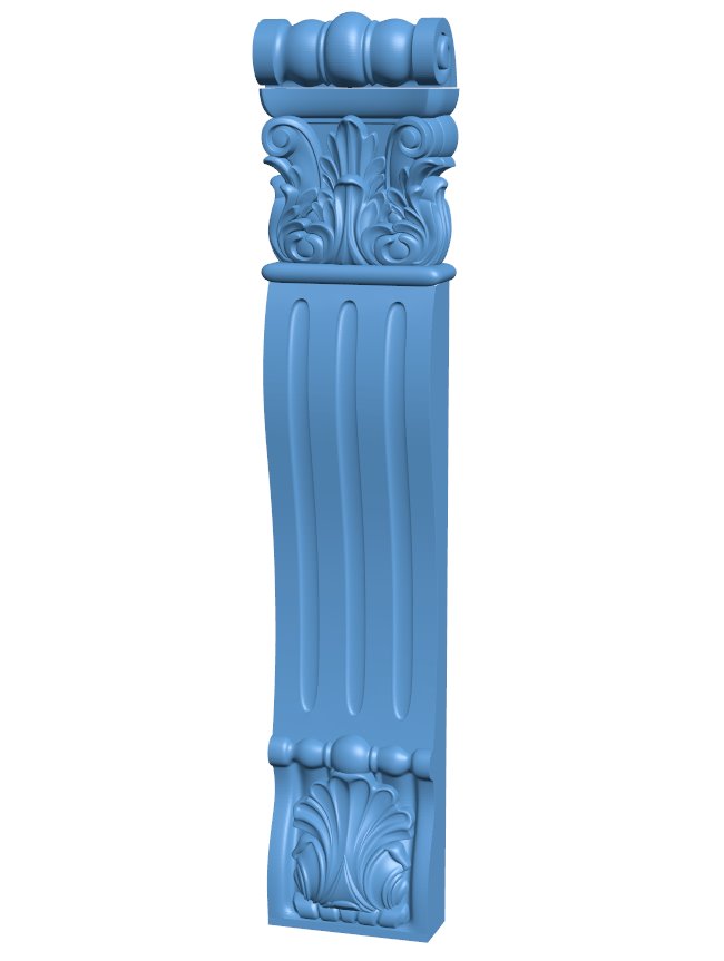 Top of the column T0005695 download free stl files 3d model for CNC wood carving