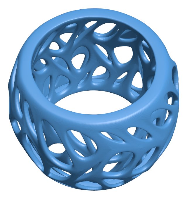 Art bracelet B009856 file Obj or Stl free download 3D Model for CNC and 3d printer