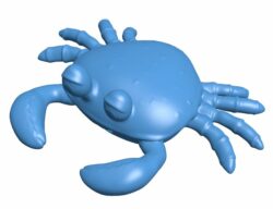 Baby Crab B009770 file Obj or Stl free download 3D Model for CNC and 3d printer