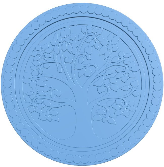 Celtic tree of life T0006262 download free stl files 3d model for CNC wood carving