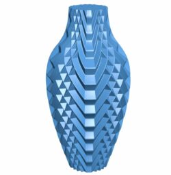 Chromatic Quantum Vase B009844 Obj or Stl files free download 3D Models for CNC and 3d printers