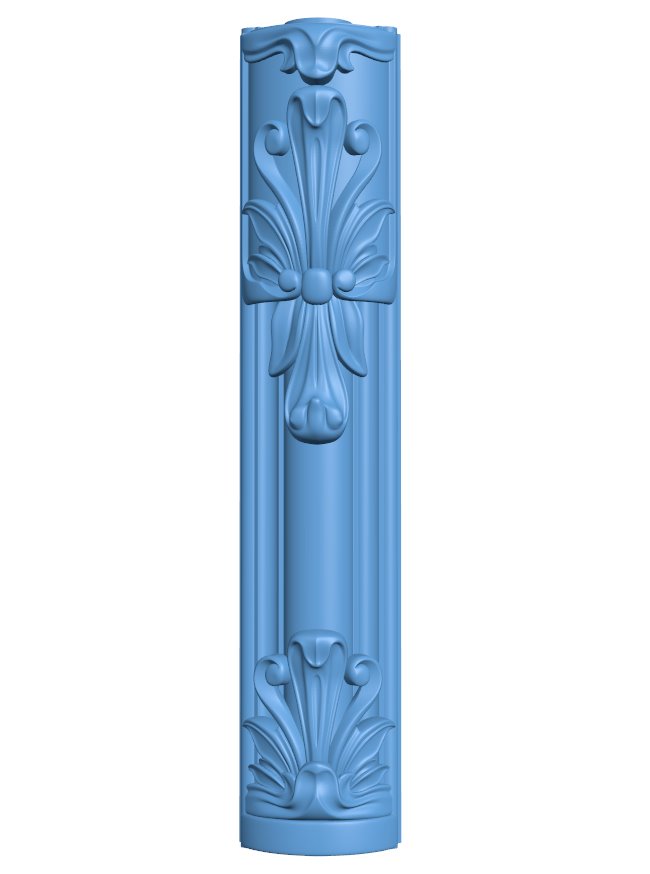 Column pattern T0005986 download free stl files 3d model for CNC wood carving