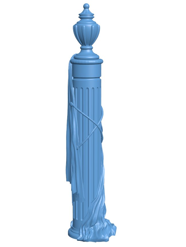 Column pattern T0006186 download free stl files 3d model for CNC wood carving