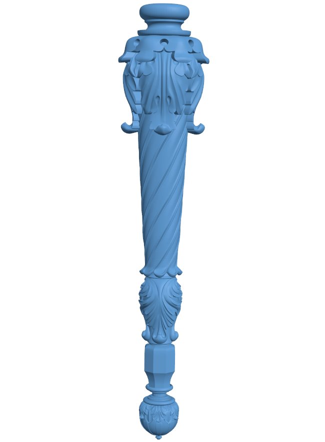 Column pattern T0006222 download free stl files 3d model for CNC wood carving