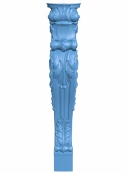 Column pattern T0006223 download free stl files 3d model for CNC wood carving