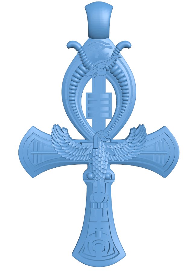 Cross necklace pattern T0006267 download free stl files 3d model for CNC wood carving