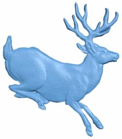Deer T0006067 download free stl files 3d model for CNC wood carving