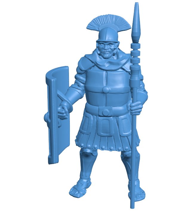 Dominations - Praetorian Guard - Romans B009858 file Obj or Stl free download 3D Model for CNC and 3d printer