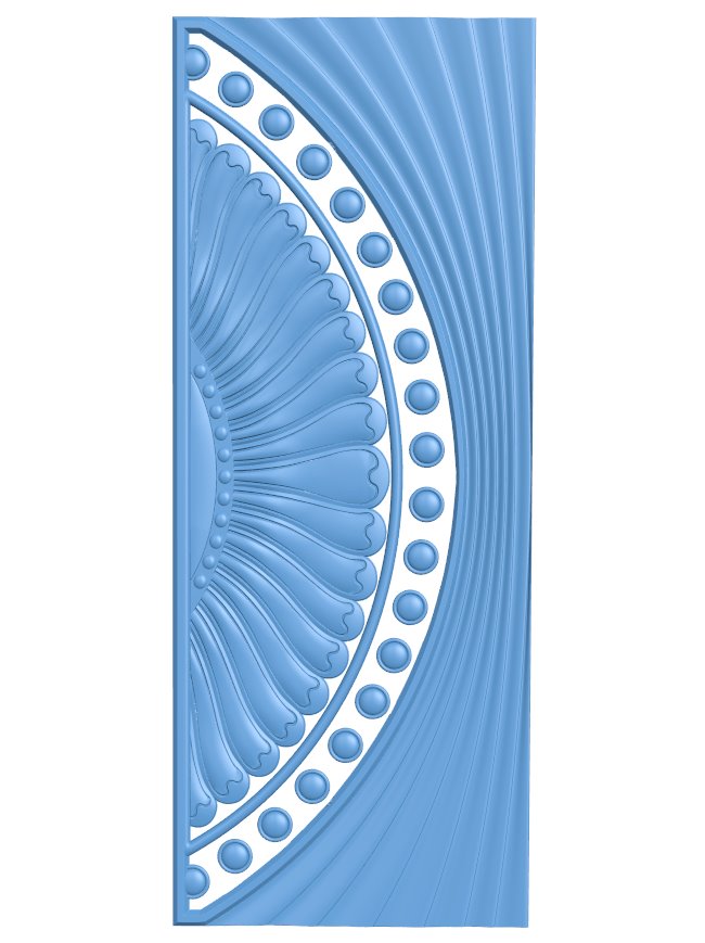 Door frame pattern T0006506 download free stl files 3d model for CNC wood carving