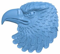 Eagle head T0006270 download free stl files 3d model for CNC wood carving
