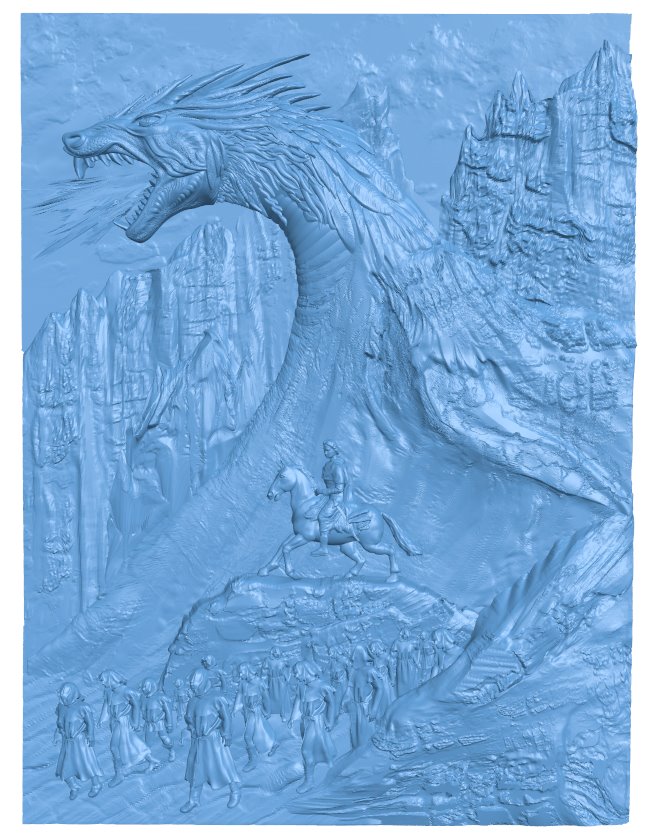 Game of Thrones T0006029 download free stl files 3d model for CNC wood carving
