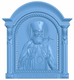Icon of St. Luke T0006474 download free stl files 3d model for CNC wood carving