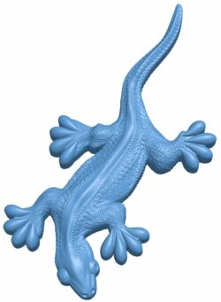 Lizard T0006078 download free stl files 3d model for CNC wood carving