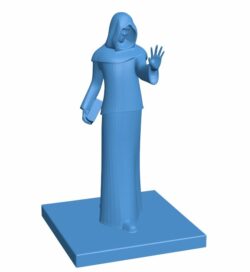 Mago the Magician B009798 file Obj or Stl free download 3D Model for CNC and 3d printer