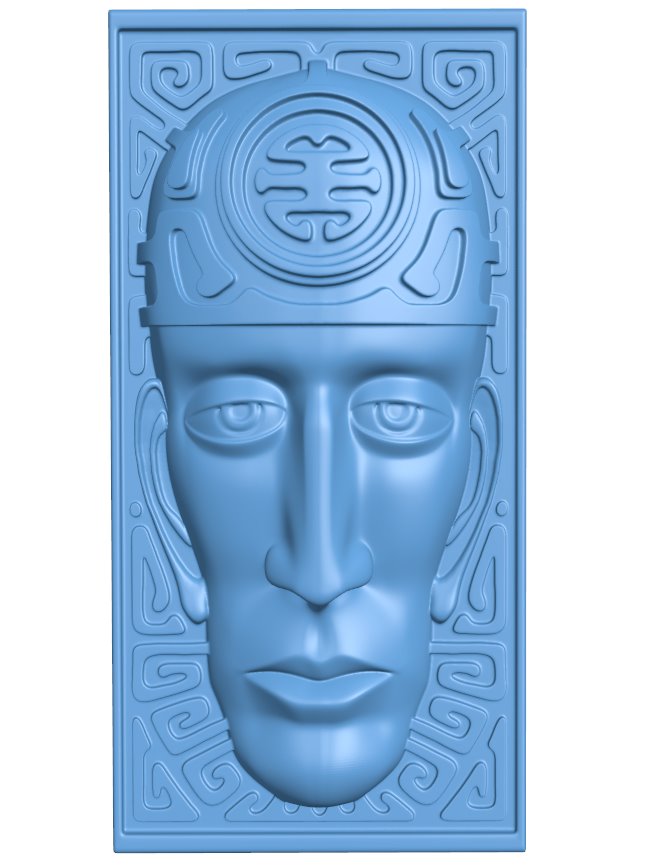 Mask T0005956 download free stl files 3d model for CNC wood carving