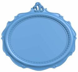 Mirror frame pattern T0006115 download free stl files 3d model for CNC wood carving