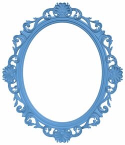 Mirror frame pattern T0006117 download free stl files 3d model for CNC wood carving