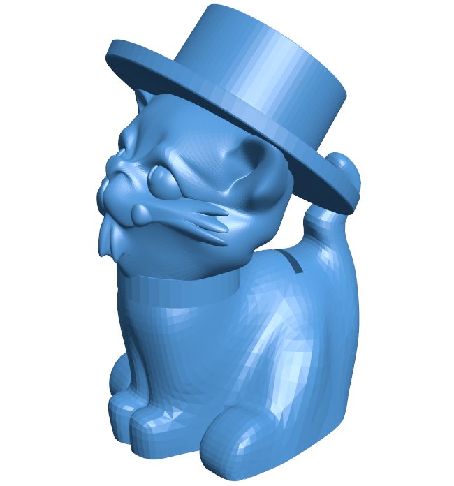 Money Saver Felix - cat B009883 file Obj or Stl free download 3D Model for CNC and 3d printer