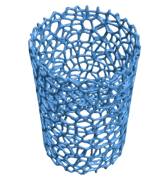 Network Branches B009859 file Obj or Stl free download 3D Model for CNC and 3d printer
