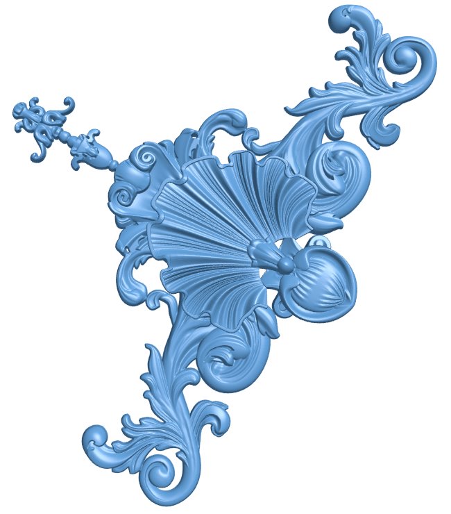 Pattern decor design T0006363 download free stl files 3d model for CNC wood carving