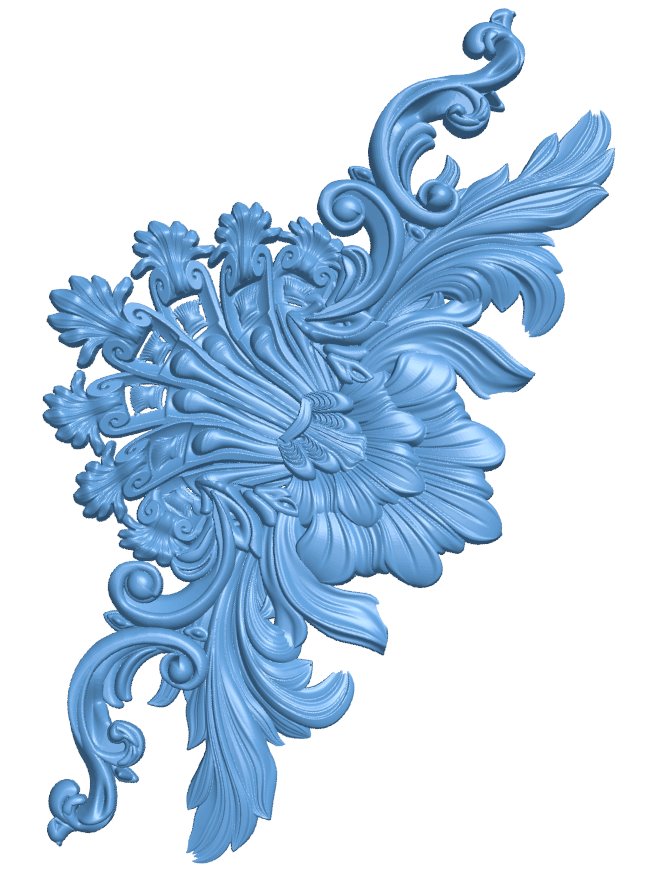 Pattern decor design T0006366 download free stl files 3d model for CNC wood carving