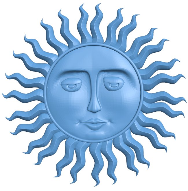 Pattern of the sun T0005964 download free stl files 3d model for CNC wood carving