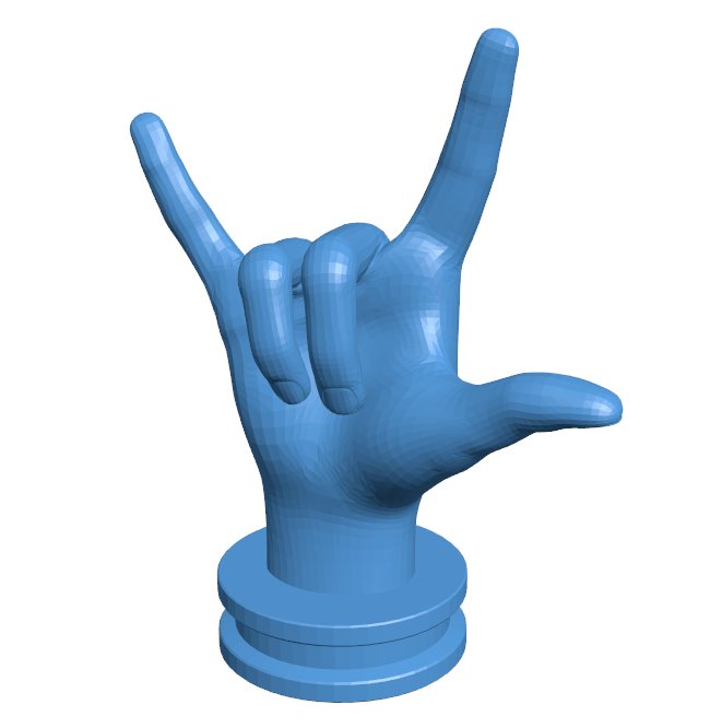 Rock On B009812 file Obj or Stl free download 3D Model for CNC and 3d printer