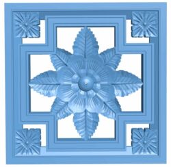 Square pattern T0006420 download free stl files 3d model for CNC wood carving