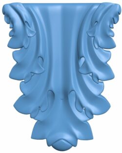 Top of the column T0006215 download free stl files 3d model for CNC wood carving