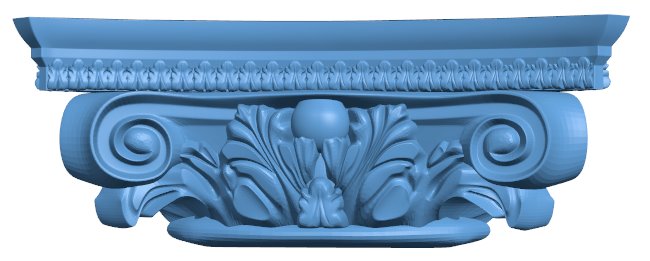 Top of the column T0006257 download free stl files 3d model for CNC wood carving