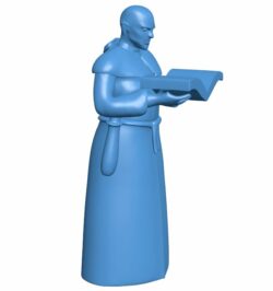 Acolyte B010021 file Obj or Stl free download 3D Model for CNC and 3d printer