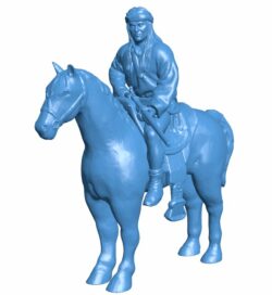 Apache Warrior Rider B009982 file Obj or Stl free download 3D Model for CNC and 3d printer