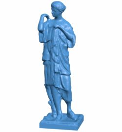 Artemis of Gabii in Chateau Chenonceau, France – Scan B009937 file Obj or Stl free download 3D Model for CNC and 3d printer