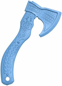 Axe T0006821 download free stl files 3d model for CNC wood carving