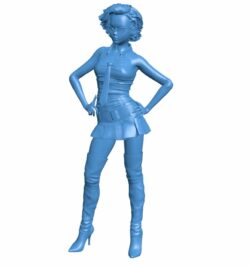 Barbie B010119 file Obj or Stl free download 3D Model for CNC and 3d printer