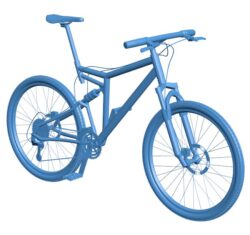 Bike B010217 file Obj or Stl free download 3D Model for CNC and 3d printer