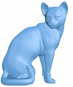 Cat T0006783 download free stl files 3d model for CNC wood carving
