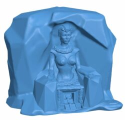 Desert Colossus – Zelda Ocarina of Time B010089 file Obj or Stl free download 3D Model for CNC and 3d printer