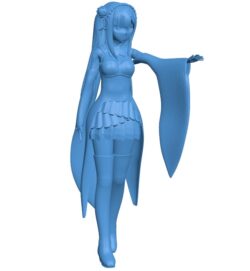 Emilia B010193 file Obj or Stl free download 3D Model for CNC and 3d printer